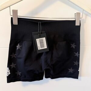 DarcSport Black Star Women's Bike Shorts